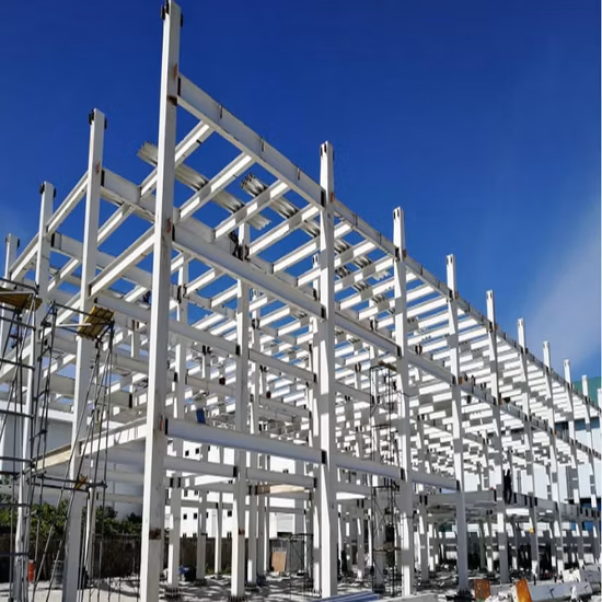 Low Cost Steel Structure Warehouse Solid Workshop