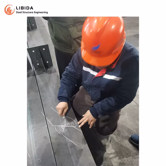 Prefab/Prefabricated Industrial Factory Project Storage/Hangar Metal Frame Construction Warehouse Steel Structure Building Workshop for Export Installation